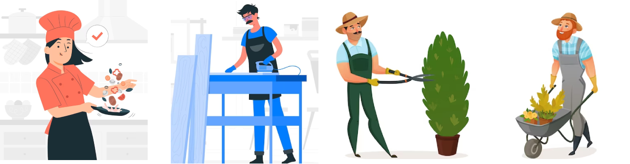 Popular jobs in remote area or village town