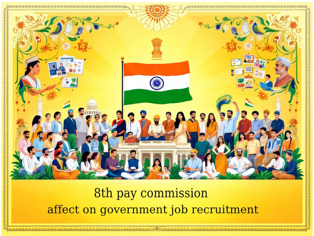 Does 8th pay commission affect government job recruitment