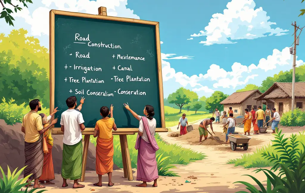 How much salary can I get using a job card Nrega or Mgnrega